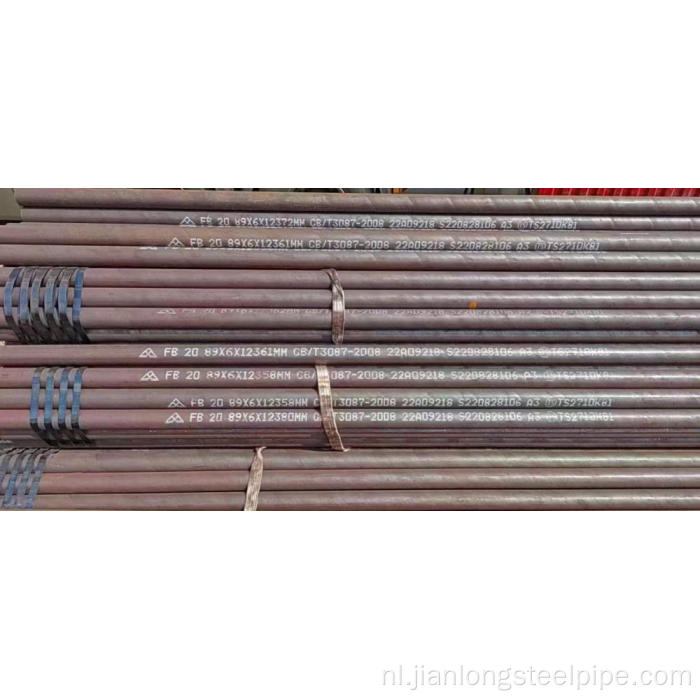 Goedkope Q235B naadloze koolstofstalen pijpen